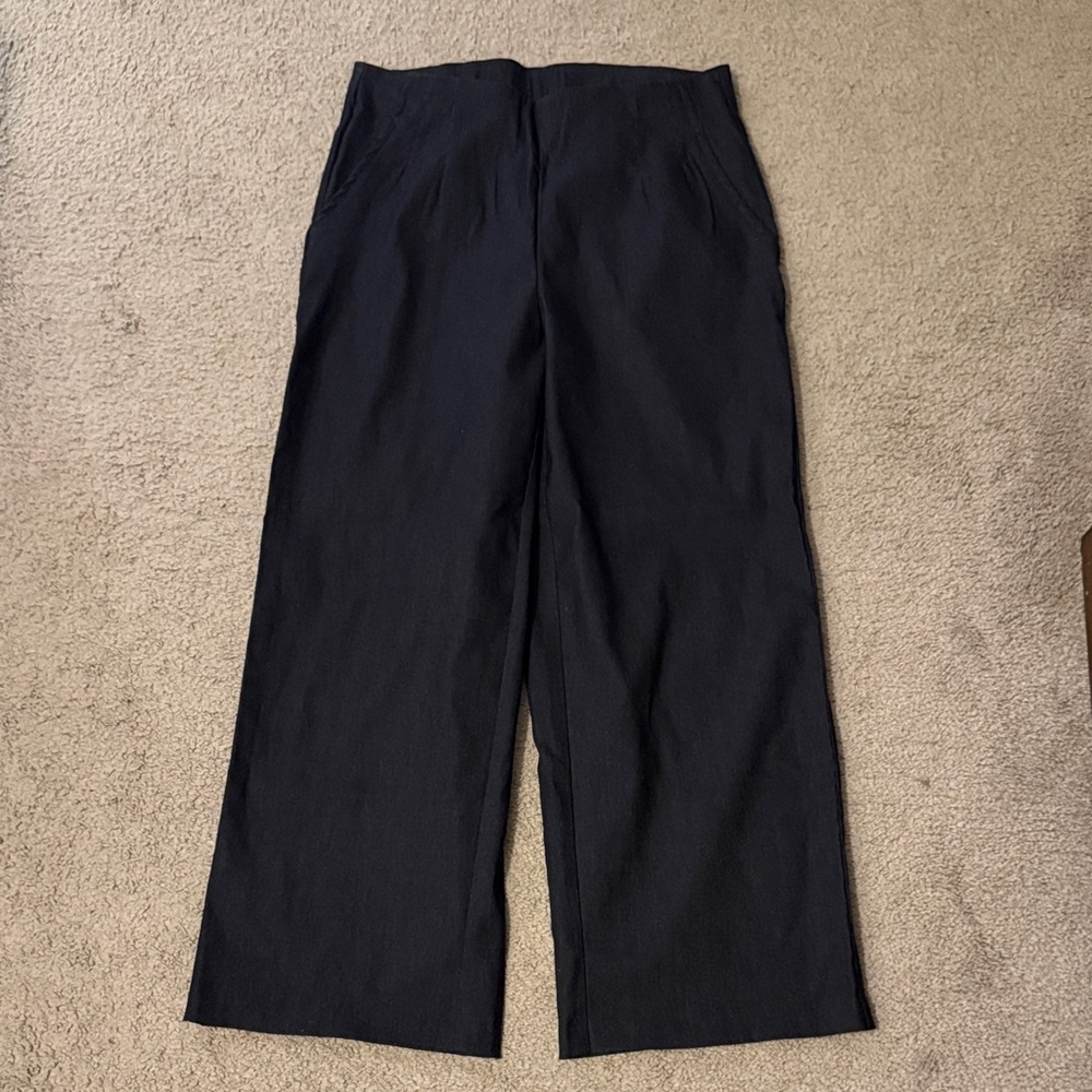 Tribal Black Ankle Pants